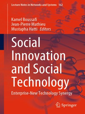 cover image of Social Innovation and Social Technology